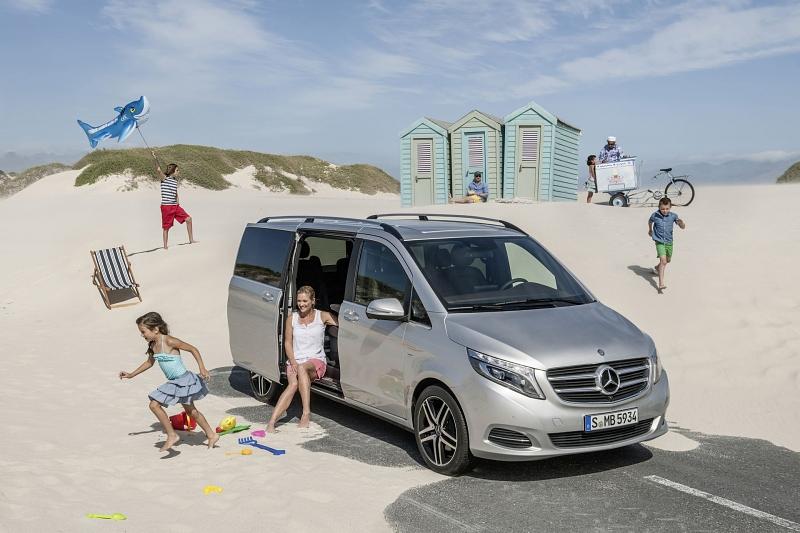 Die Mercedes-Benz V-Klasse steht ab Ende Mai bei den Händlern
