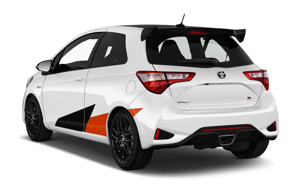 Toyota Yaris (Baujahr 2018)  3 Türen seitlich hinten