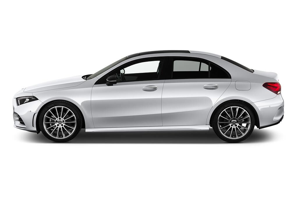 Mercedes A Class (Baujahr 2019) - 4 Türen Seitenansicht