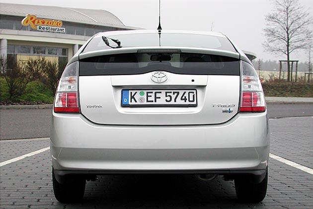 Saubere Sache: Hinter dem Prius ist die Luft fast so sauber wie davor