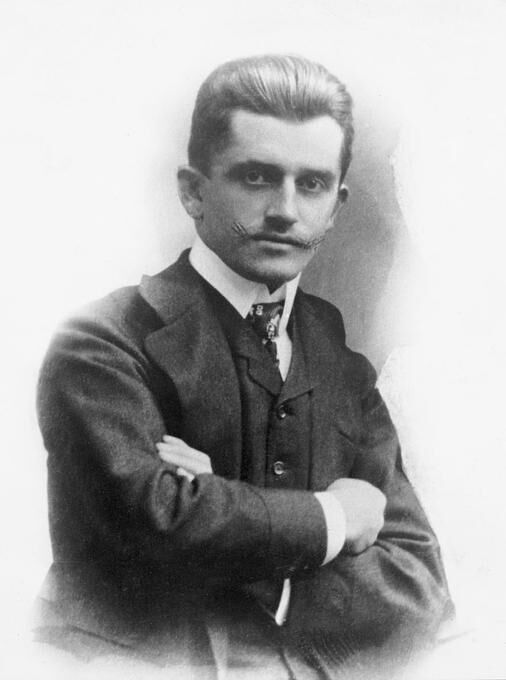 Ferdinand Porsche im Jahre 1902