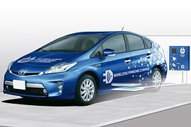 Toyota testet kabellose Ladetechnik für Elektrofahrzeuge