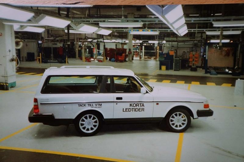 Der letzte Volvo 240.