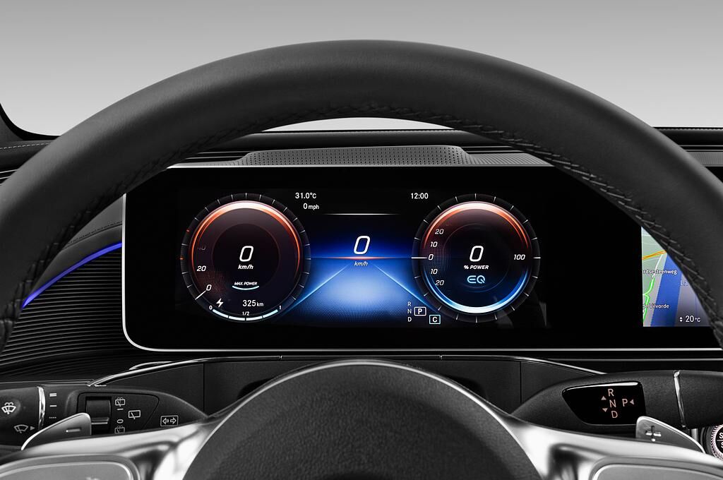 Mercedes EQC (Baujahr 2019) - 5 Türen Tacho und Fahrerinstrumente