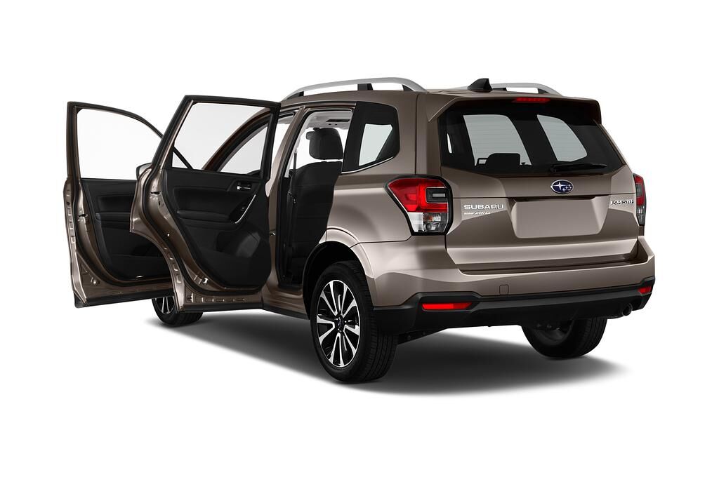 Subaru Forester (Baujahr 2019) Exclusive + 5 Türen Tür geöffnet