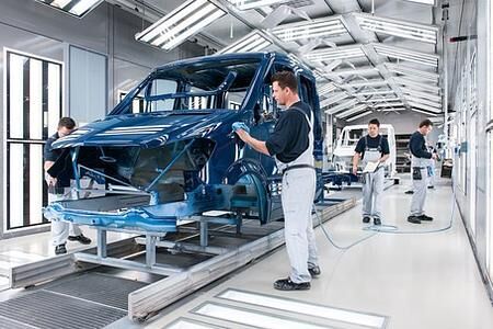 Das 555.555ste Fahrzeug rollte im Mercedes-Benz Werk Ludwigsfelde vom Band