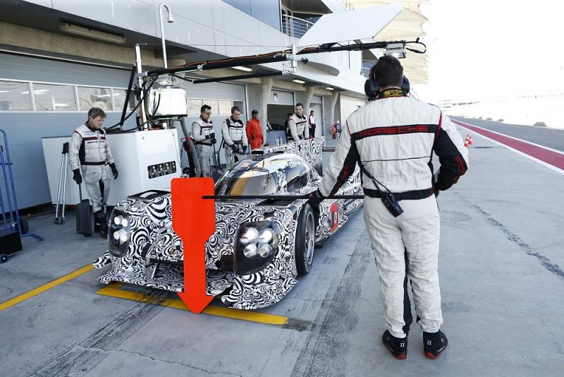 Porsche 919 Hybrid Tests in Bahrain