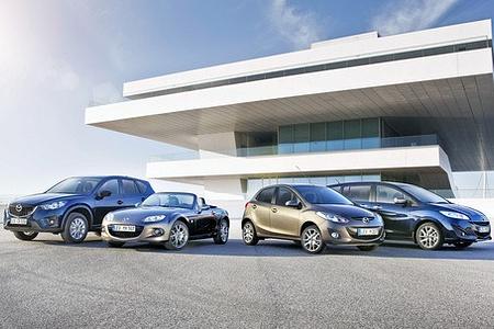 Neue Mazda Sondermodelle Sendo und Iro 