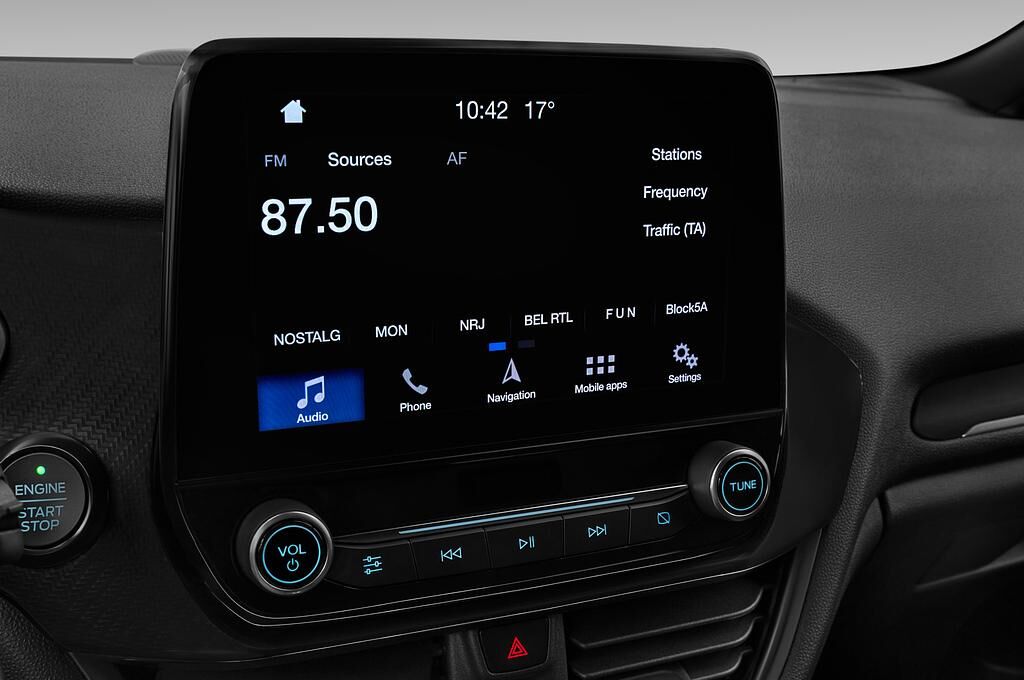 Ford Fiesta (Baujahr 2019) ST-Line 5 Türen Radio und Infotainmentsystem