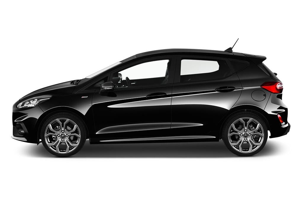 Ford Fiesta (Baujahr 2019) ST-Line 5 Türen Seitenansicht