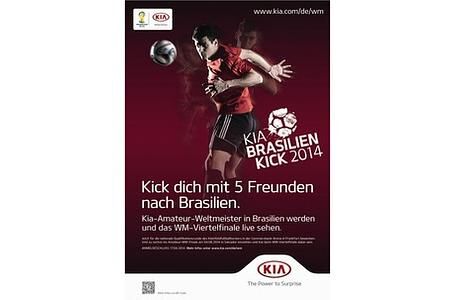 „Kia Brasilien Kick 2014“: Als aktiver Fußballer zur WM