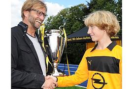 Fußballtrainer Jürgen Klopp Schirmherr des Opel Family Cup 201