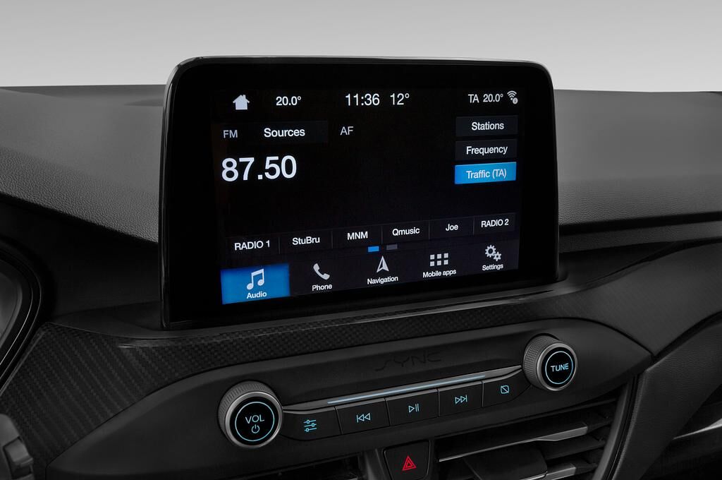 Ford Focus (Baujahr 2019) ST 5 Türen Radio und Infotainmentsystem