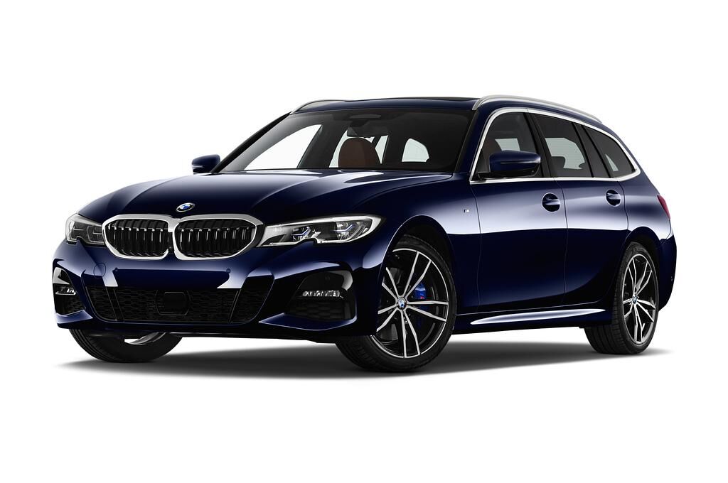 BMW 3 Series (Baujahr 2020) M Sport 5 Türen seitlich vorne mit Felge
