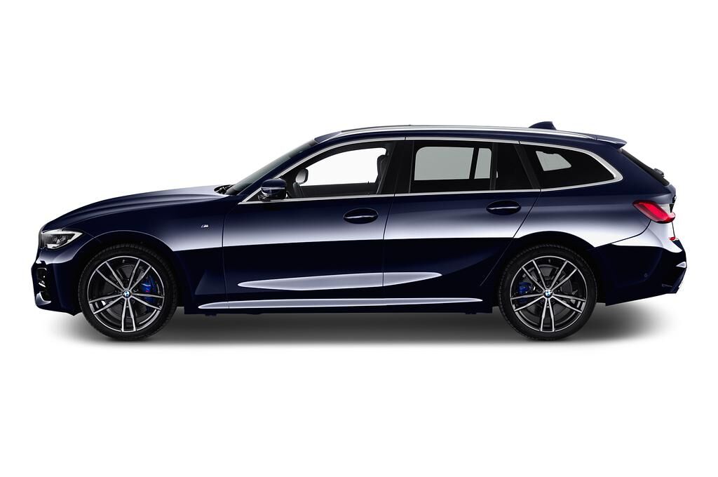 BMW 3 Series (Baujahr 2020) M Sport 5 Türen Seitenansicht