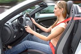 Falsch eingestellte Autositze verursachen häufig Rückenprobleme