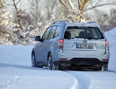 Der Diesel im Test-Forester leistet 147 PS. 
