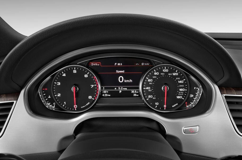 Audi A8 (Baujahr 2015) 3.0 Tfsi Quattro Tiptronic 4 Türen Tacho und Fahrerinstrumente