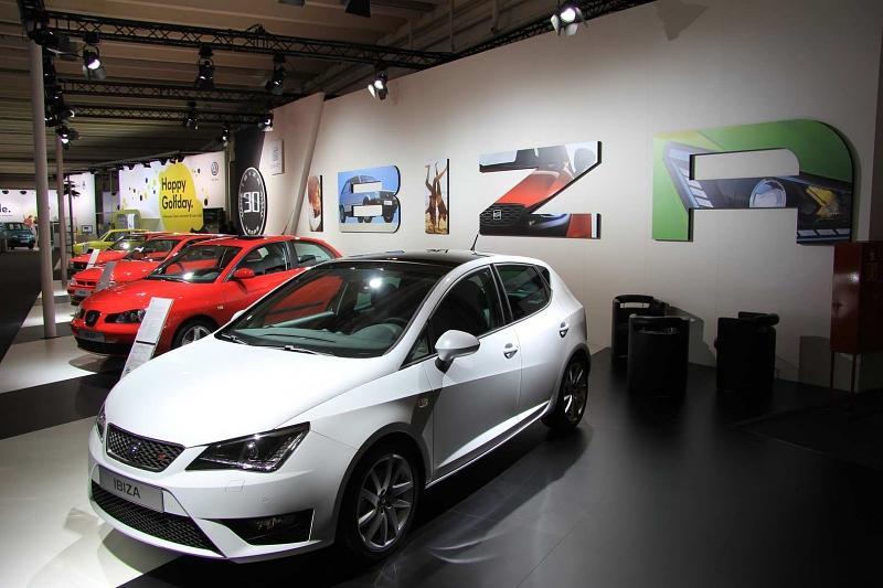 Techno Classica 2014 - 30 Jahre Seat Ibiza