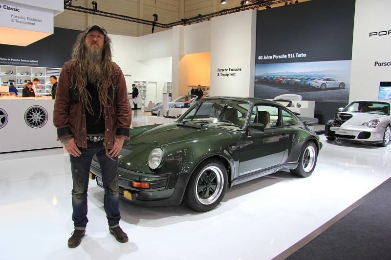 Techno Classica 2014 - Magnus Walker und Porsche 930