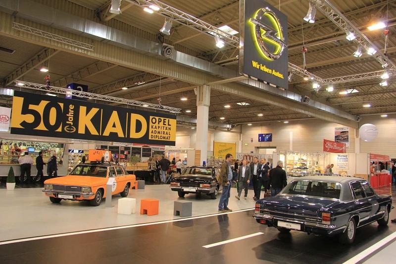 Techno Classica 2014 - Opel-Stand