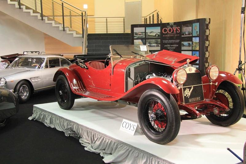 Techno Classica 2014 - Das teuerste Auktionsstück von Coys: 1930 Alfa Romeo 6C 1500 Super Sport Zagato