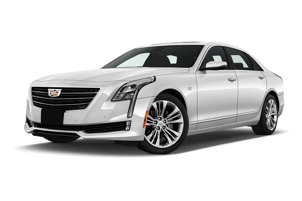 Cadillac CT6 (Baujahr 2019) Luxury 4 Türen seitlich vorne mit Felge