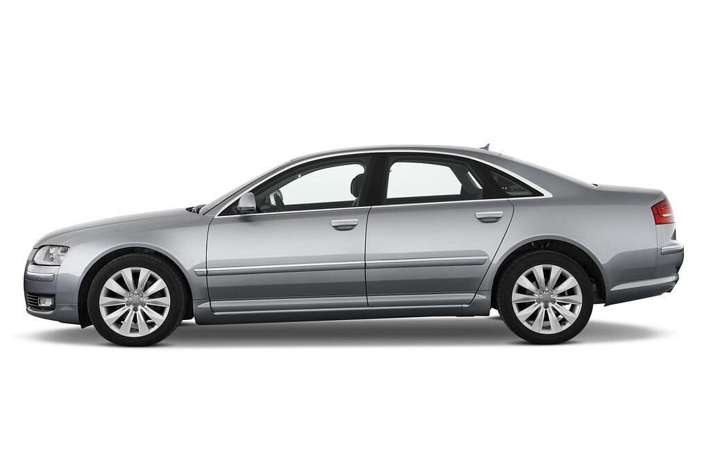 Audi A8 L (Baujahr 2010) - 4 Türen Seitenansicht