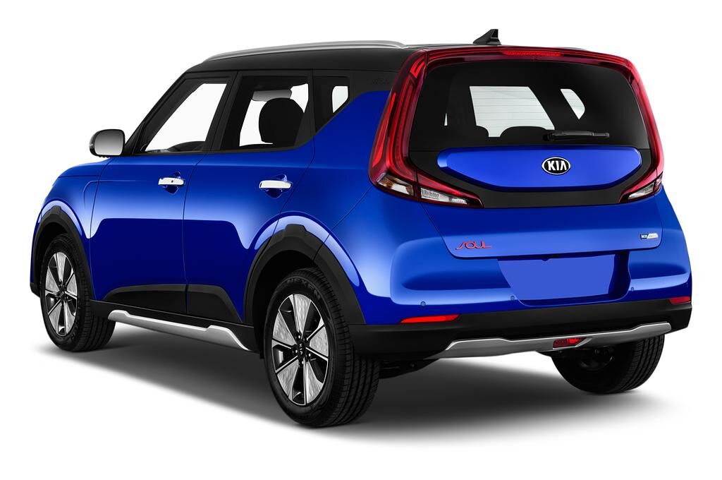 KIA e-Soul (Baujahr 2020) Sprit 5 Türen seitlich hinten