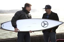 Mercedes-Surfboard für die höchste Welle der Welt