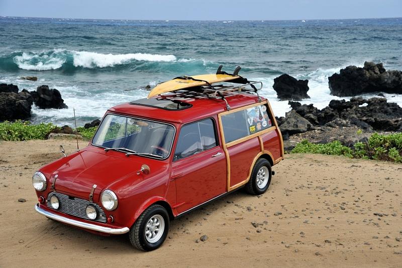 Mini-Sammler Rick Terell auf Hawaii