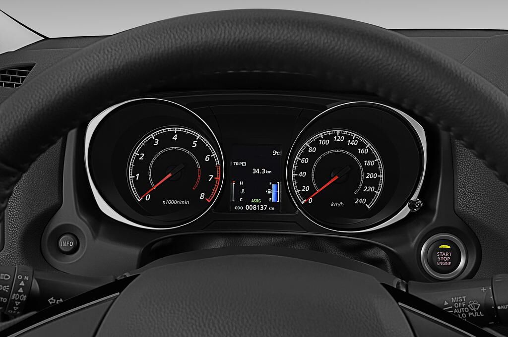 Mitsubishi ASX (Baujahr 2019) Active + 5 Türen Tacho und Fahrerinstrumente