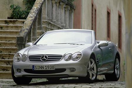Mercedes SL R230 - Helm ab und gleiten