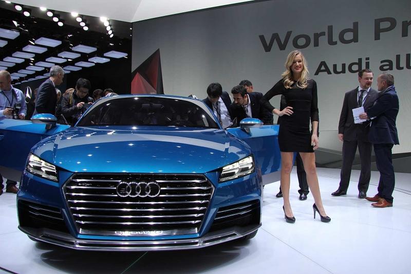 Das Audi allroad shooting brake Concept könnte als Vertreter des TT-Famile kommen