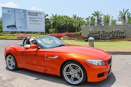 BMW Golf Cup: Rennrodel Doppel-Olympiasiegerin Geisenberger tauscht Schlitten gegen Driver