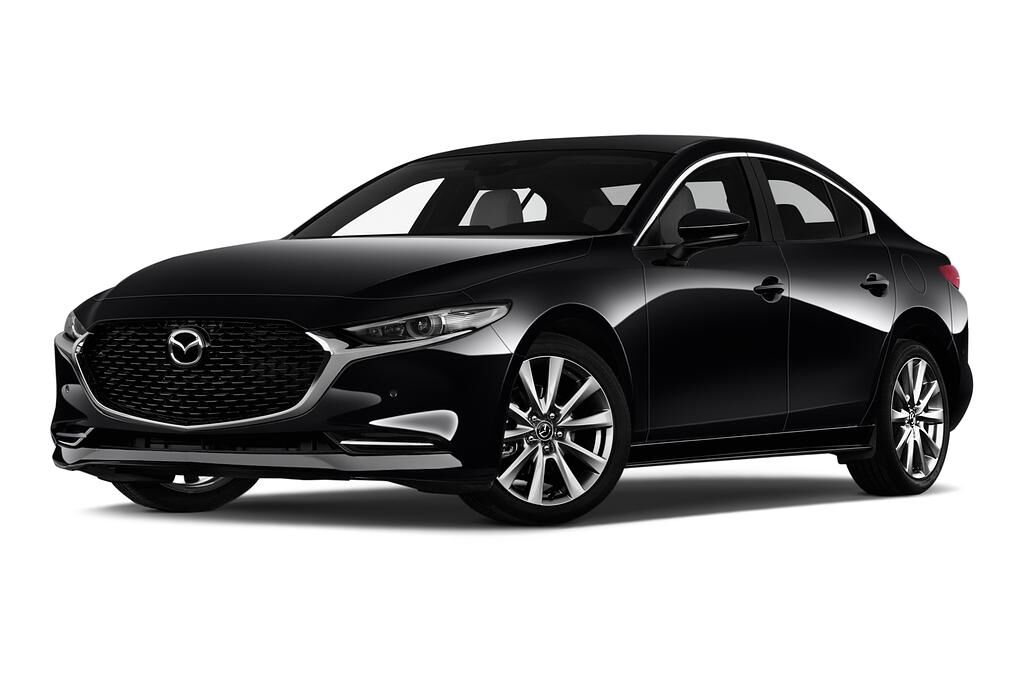 Mazda Mazda3 (Baujahr 2020) Skyactive 4 Türen seitlich vorne mit Felge