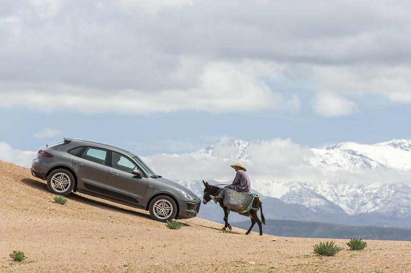 Mit dem Porsche Macan durch Marokko