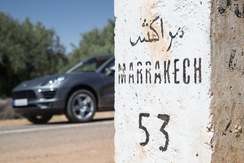 Mit dem Porsche Macan durch Marokko