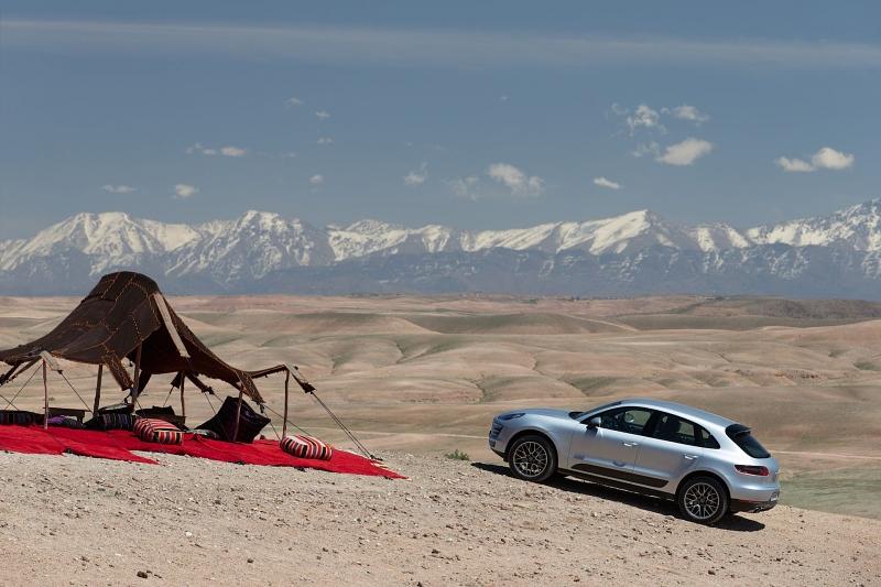 Mit dem Porsche Macan durch Marokko