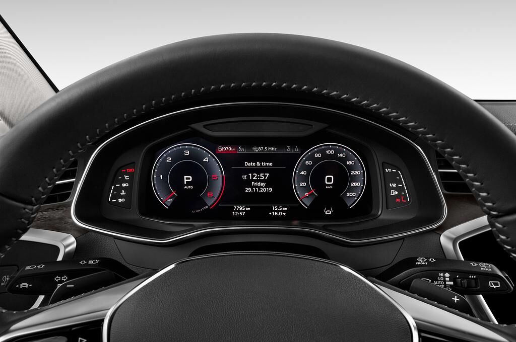 Audi A6 allroad quattro (Baujahr 2020) - 5 Türen Tacho und Fahrerinstrumente