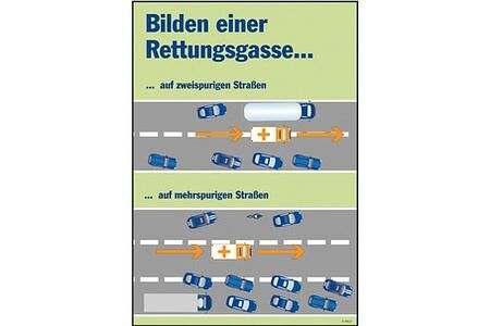 Unfall: So bildet man eine Rettungsgasse