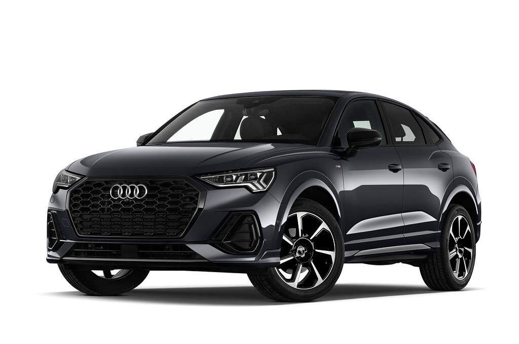 Audi Q3 Sportsback (Baujahr 2020) S Line 5 Türen seitlich vorne mit Felge