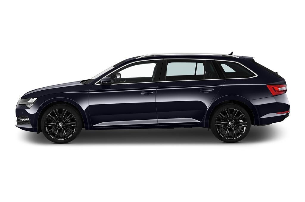 Skoda Superb Combi (Baujahr 2020) Style 5 Türen Seitenansicht
