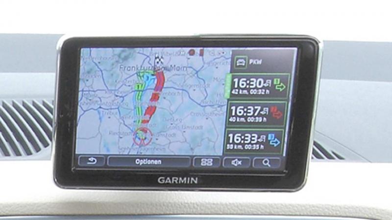 Das Navigationssystem erfüllt seinen Zweck.