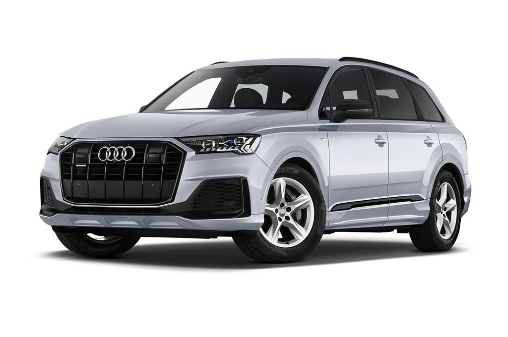 Audi Q7 (Baujahr 2020) S Line 5 Türen seitlich vorne mit Felge