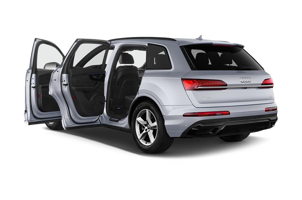 Audi Q7 (Baujahr 2020) S Line 5 Türen Tür geöffnet