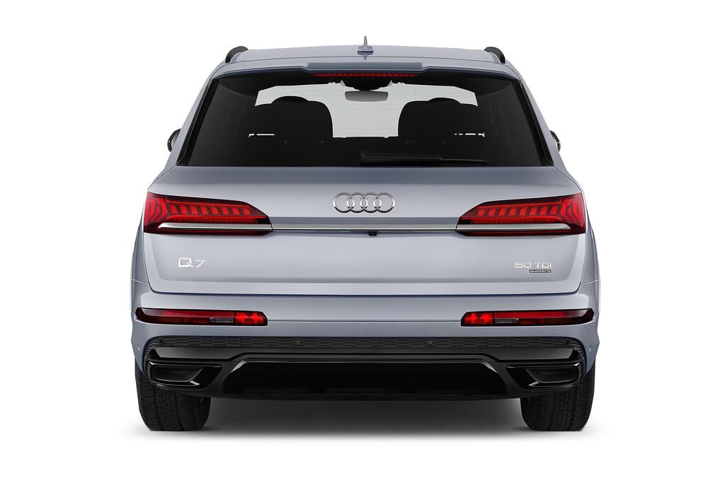 Audi Q7 (Baujahr 2020) S Line 5 Türen Heckansicht