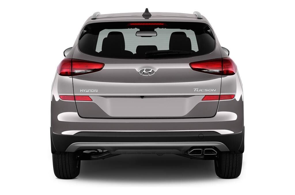 Hyundai Tucson (Baujahr 2019) Pure 5 Türen Heckansicht