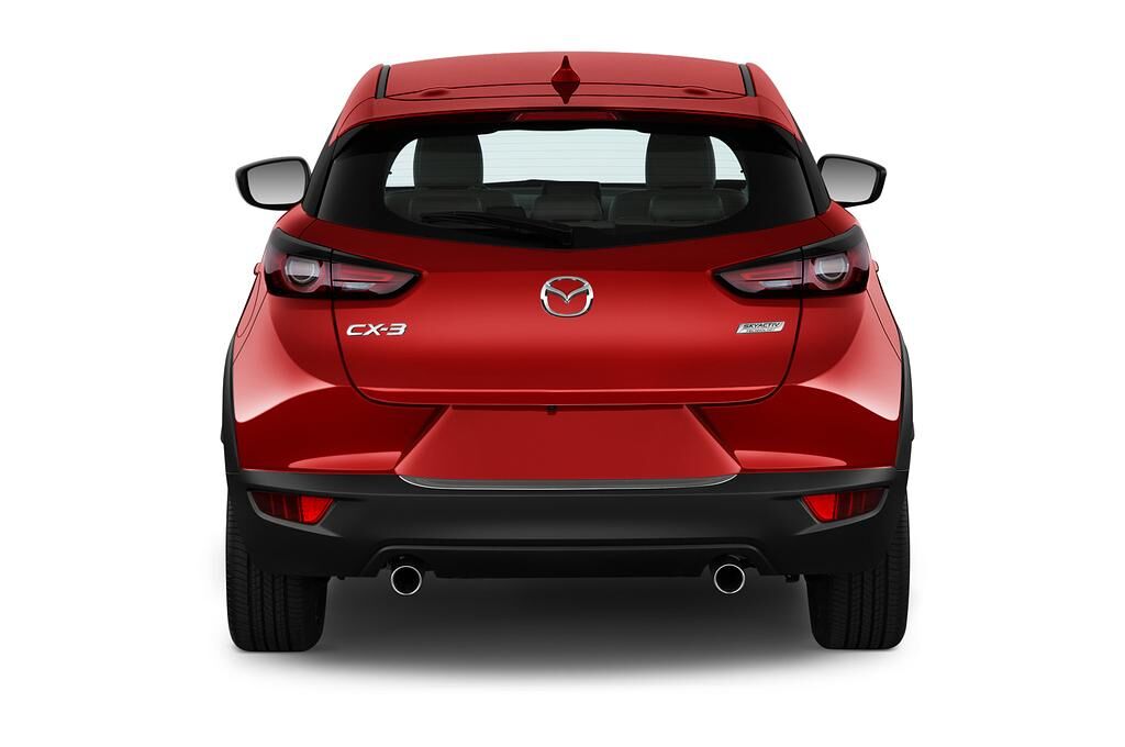Mazda CX-3 (Baujahr 2019) Exclusive-Line 5 Türen Heckansicht