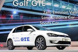 Genfer Automobilsalon 2014: VW präsentiert den Golf GTE mit Plug-in-Hybridantrieb